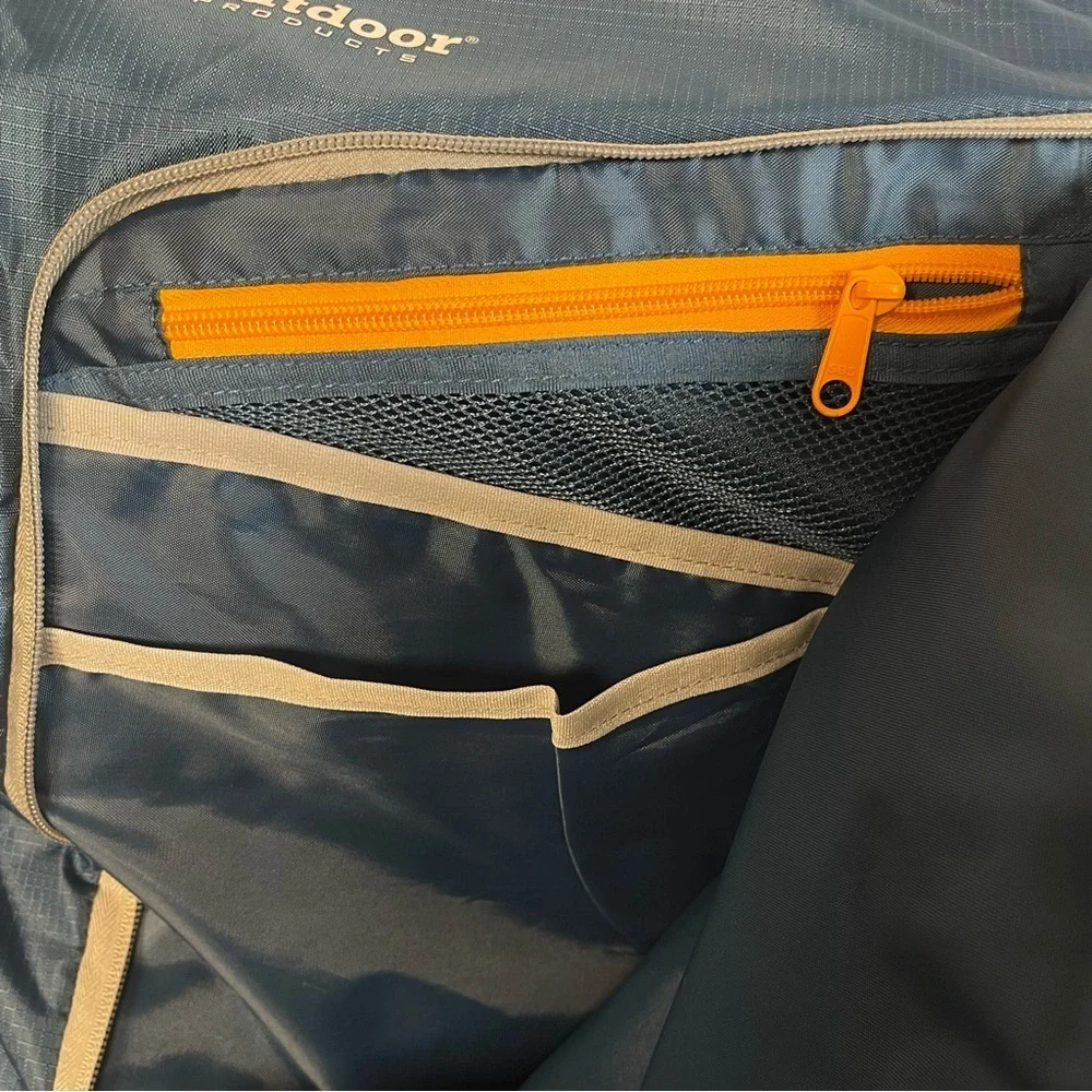 Outdoor Products Water Tight Roll Down Backpack Hiking Camping Water Tight
